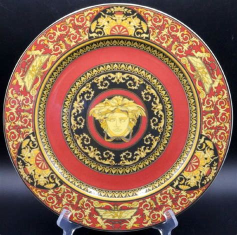 rosenthal versace medusa plate|rosenthal Versace dishes.